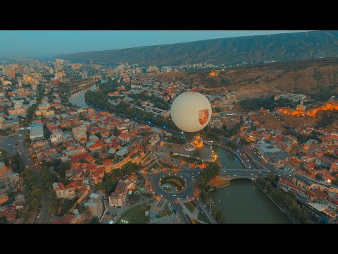 Georgia - Tbilisi  დრონის თვალით დანახული თბილისი